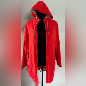 Red Hooded Jacket